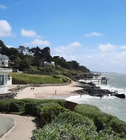 Le Plessis Ocean A 200m De La Mer, Parking Prive Et Jardin Clos 公寓 波尔尼克