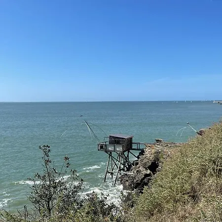 公寓 Le Plessis Ocean A 200m De La Mer, Parking Prive Et Jardin Clos 波尔尼克