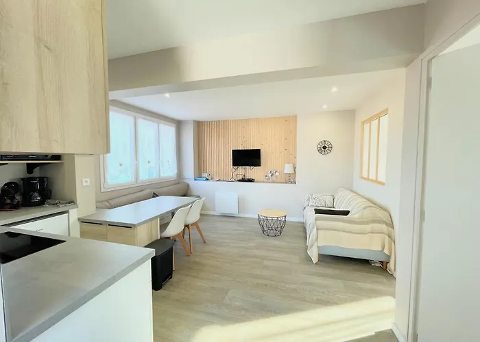 Le Plessis Ocean A 200m De La Mer, Parking Prive Et Jardin Clos Lejlighed *