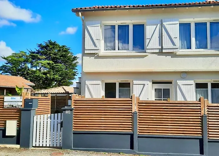 アパート Le Plessis Ocean A 200m De La Mer, Parking Prive Et Jardin Clos *